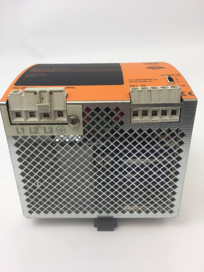 IFM AC1223 POWER SUPPLY INPUT 3AC400-500V 0.8A/PHASE OUTPUT DC-AS-i 30.5V/8A