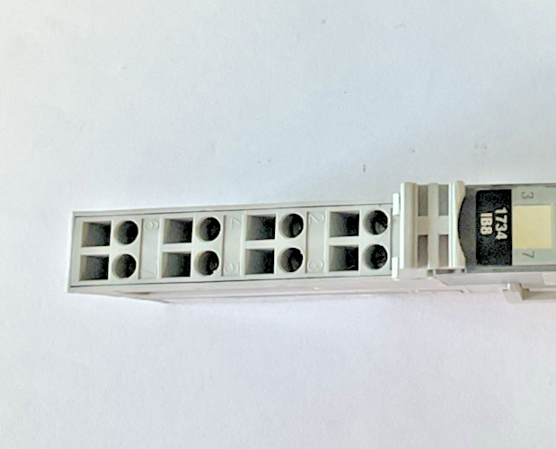 ALLEN BRADLEY 1734-MB PLC MODULE W/ 1734-RTB TERM.BLOCK, 1734-IB8 INPUT MODULE