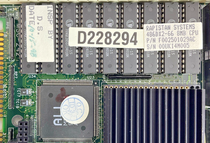 MITAC MSC-242 INDUSTRIAL CONTROL BOARD V1.10
