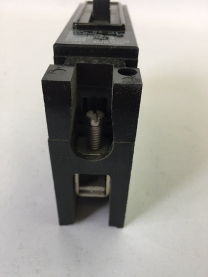 WESTINGHOUSE EB1040 CIRCUIT BREAKER 40AMP 1POLE 120/240VAC 125VDC 4990D03G07