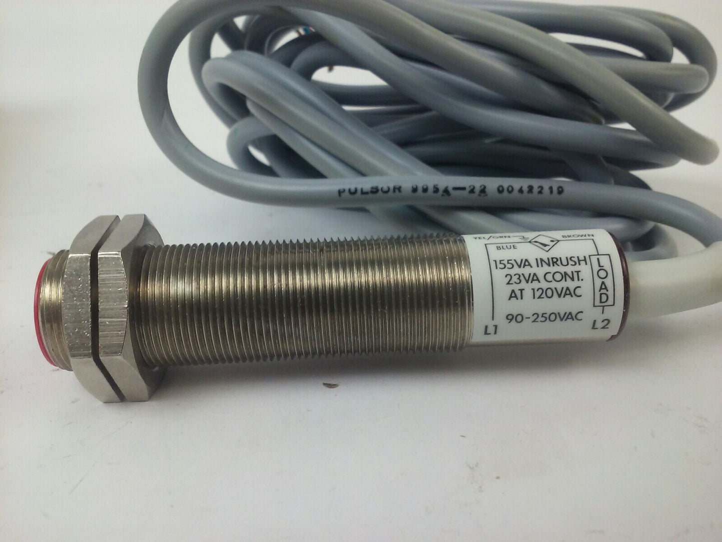 ISSC T18-A110 PROXMITY SENSOR 155VA INRUSH, 23VA CONT. @120VAC, 90-250VAC