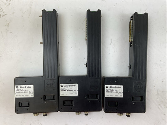 ALLEN BRADLEY 2090-K6CK-D44S0 SER A CONNECTOR KIT KINETIX, CASCADE (LOT OF 3)