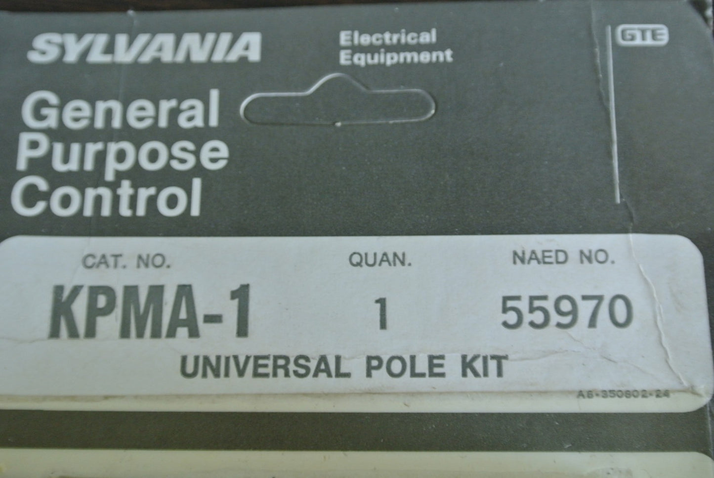 SYLVANIA / GTE KPMA-1 - UNIVERSAL POLE KIT /.AUX. CONTACT - 55970 - NEW SURPLUS