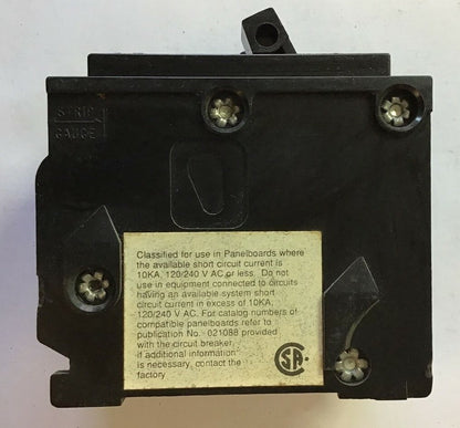 LCB CORP.  LB220 CIRCUIT BREAKER 120/240VAC  ***LOTOF3***