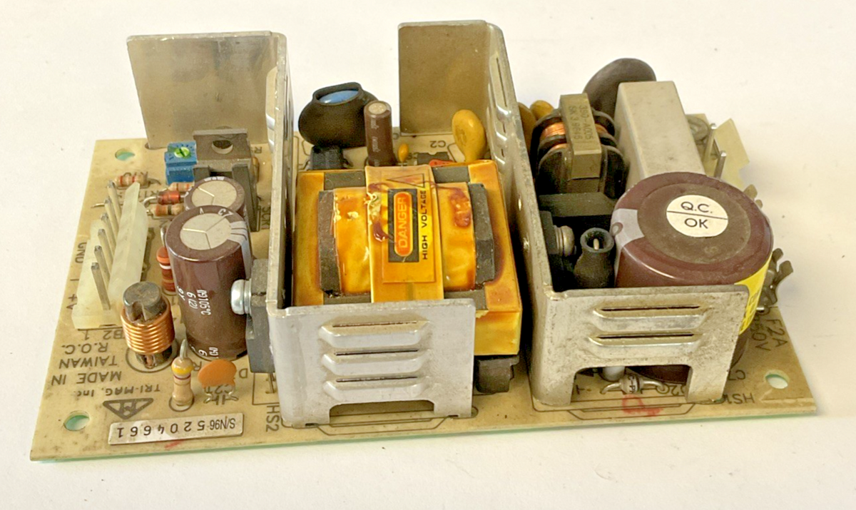 TRI-MAG UV 440-5 POWER SUPPLY 230VAC 0.6A 12VDC 3.3A 50/60HZ