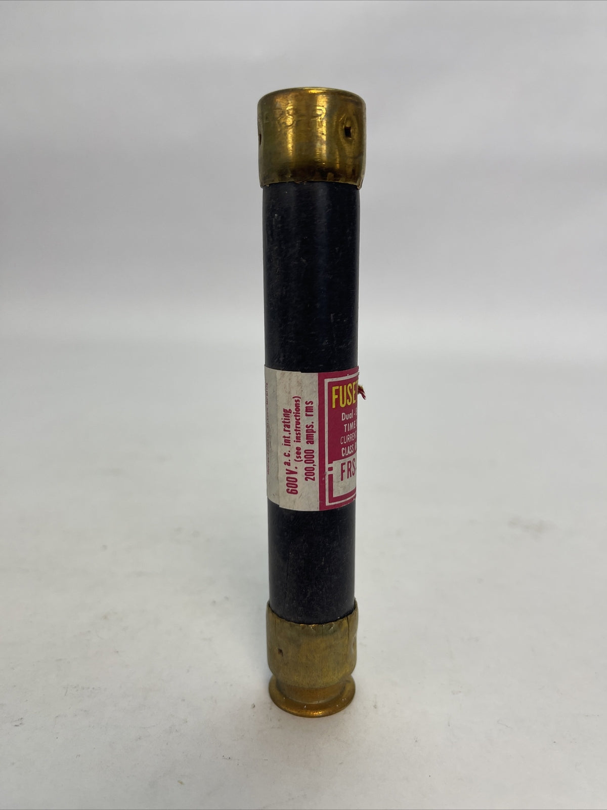 BUSSMANN FRS-R-4 FUSETRON CLASS K5 DUAL ELEMENT FUSE 4AMP 600VAC (LOT OF 7)