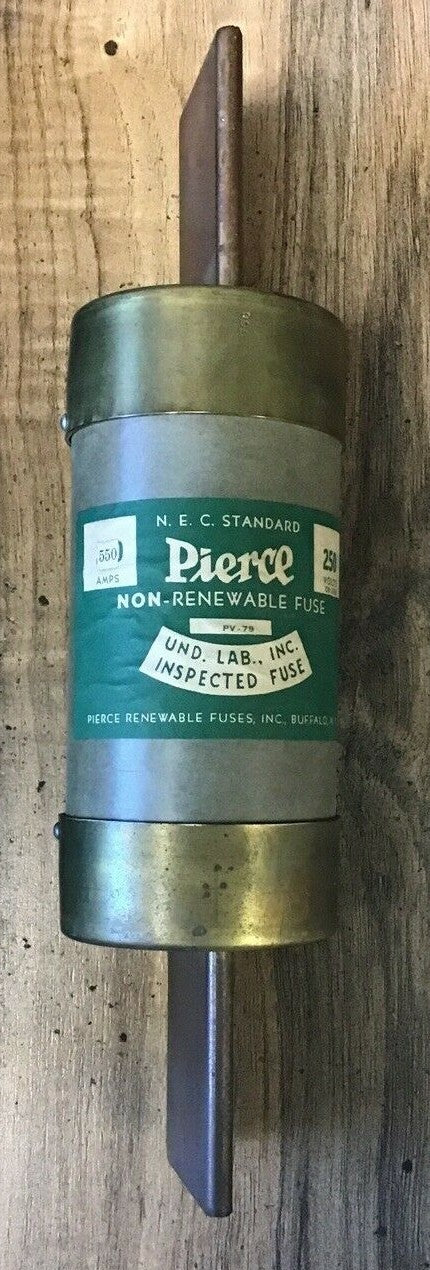 PIERCE PV-79  NON-RENEWABLE FUSE 550A 250V