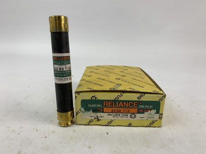 Brush Reliance Time-Delay Dual-Element ECSR1/8 1/8A 600V Fuse "Lot of 10"