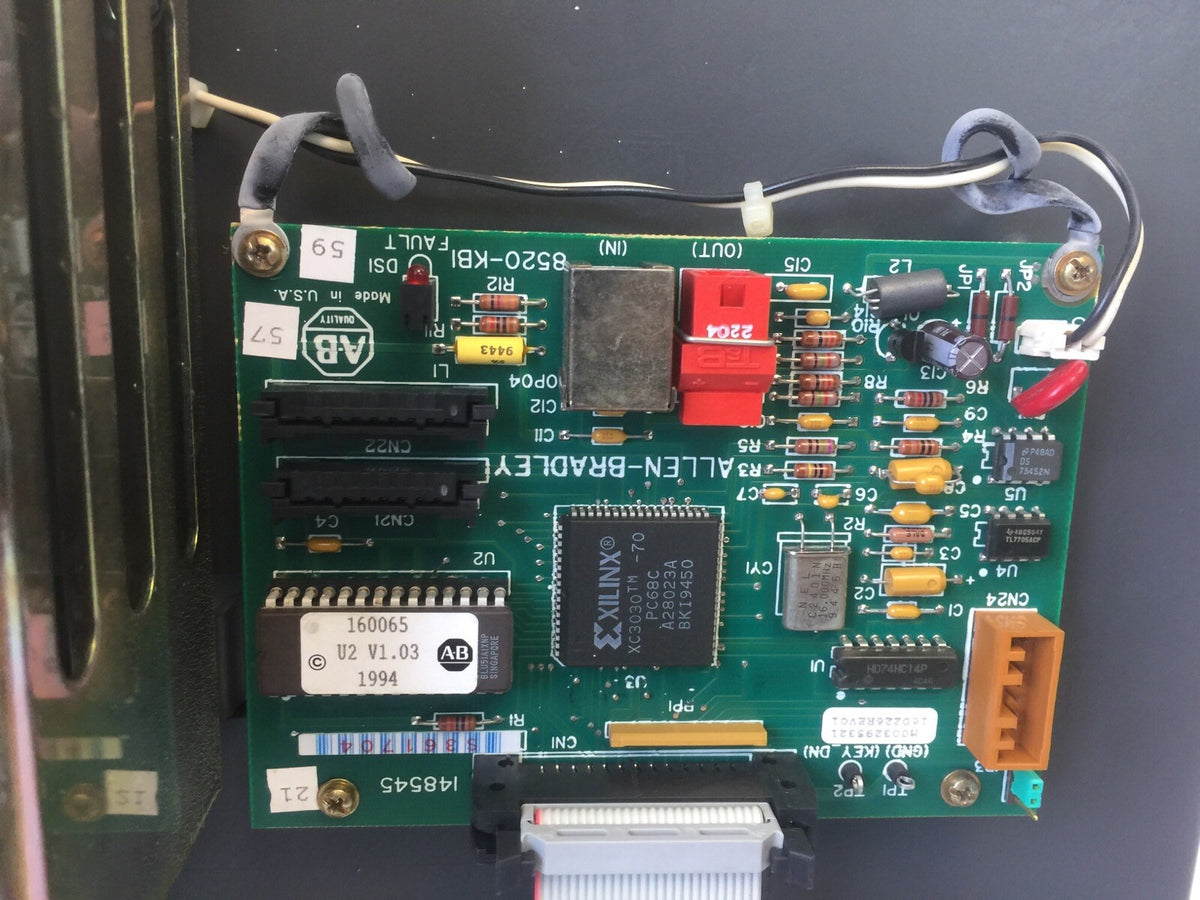 ALLEN BRADLEY 8520 VOP 9/SERIES COLOR OPERATOR PANEL REV 01