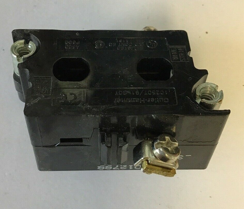 CUTLER HAMMER 10250T53 CONTACT BLOCK SER.C1