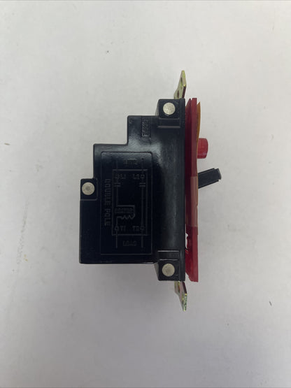 WESTINGHOUSE MST02 MANUAL STARTER SWITCH 1HP 115-230V MSPT RED PILOT LIGHT