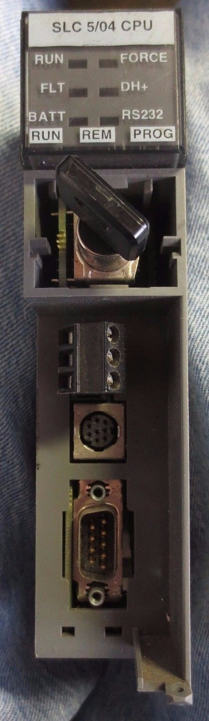 ALLEN-BRADLEY 1747-L542 Ser. B PROCESSOR UNIT MODULE - SLC500