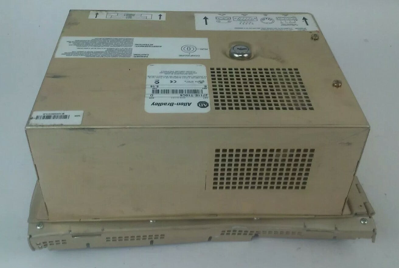 ALLEN BRADLEY 2711E-T10C6 SER. D REV. E  PANELVIEW 1000E TERMINAL FRN 5.16