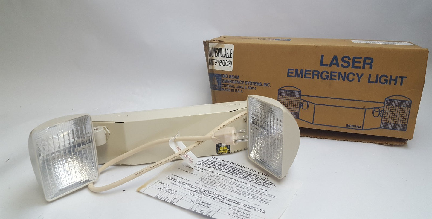 NOS! BIG BEAM EMERGENCY SYSTEMS INC. LASER EMERGENCY LIGHT 499-6002
