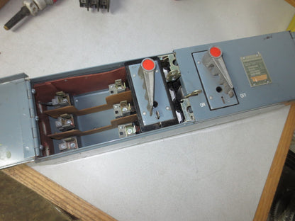 FEDERAL PACIFIC QMQB-3336 TWIN PANELBOARD SWITCH - 30A, 600VAC, 3POLE