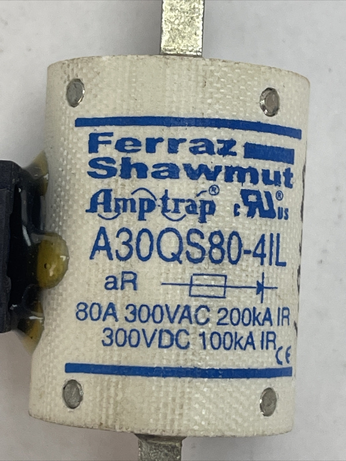 FERRAZ SHAWMUT A30QS80-4IL SEMICONDUCTOR FUSE AMP-TRAP 80AMP 300V