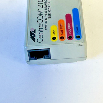 ALLIED TELESYN INTERNATIONAL AT-210TS CENTRECOM TRANSCEIVER IEEE 802.3 12VDC
