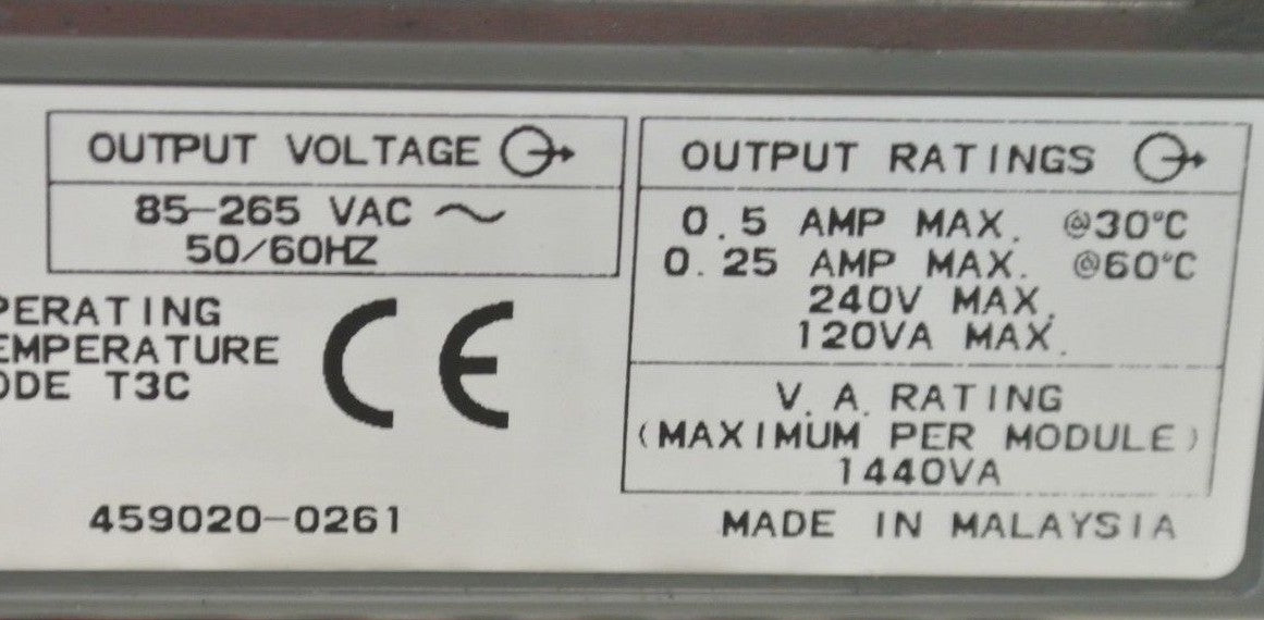 ALLEN-BRADLEY 1746-OA16 Ser. D - OUTPUT MODULE for SLC500