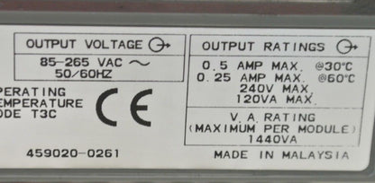 ALLEN-BRADLEY 1746-OA16 Ser. D - OUTPUT MODULE for SLC500