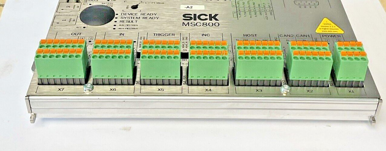 SICK MSC800-0000 MODULAR SYSTEM CONTROLLER 24VDC