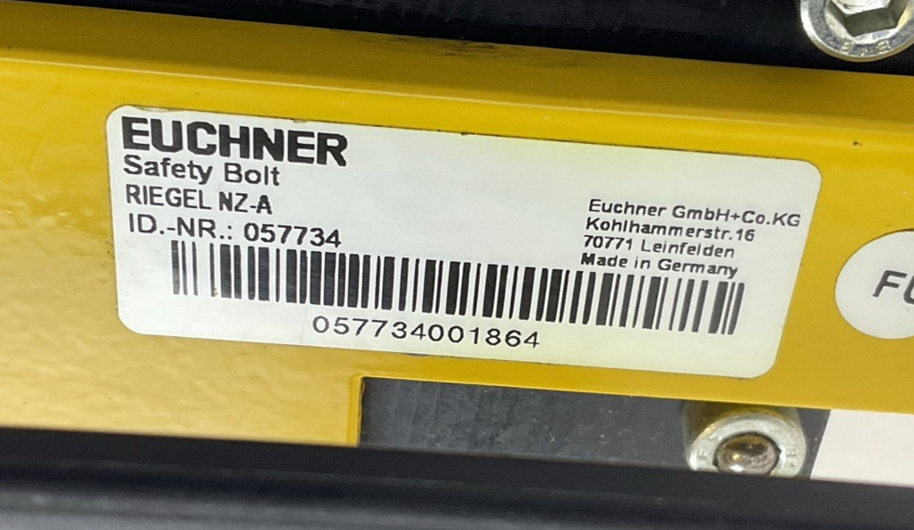 EUCHNER RIEGEL NZ-A SAFETY BOLT