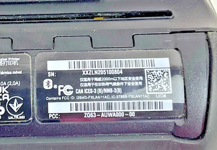 ZEBRA ZQ630 THERMAL LABEL PRINTER 12VDC ZQ63-AUWA000-00