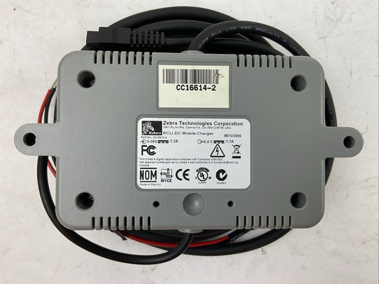 ZEBRA TECHNOLOGIES CORPORATION CC16614-2 RCLI-DC MOBILE CHARGER