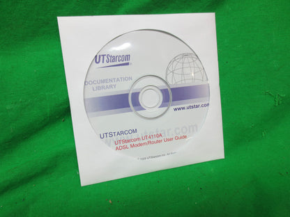 UTStarcom UT4110A ADSL MODEM / ROUTER MA80012207102 - NEW - LAN WAN ACT ALM
