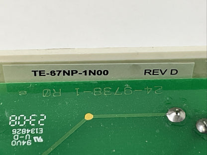 JOHNSON CONTROLS TE-67NP-1N00 REV D TEMPERATURE SENSOR