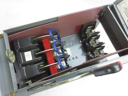 SQUARE D QMB362HW FUSIBLE PANELBOARD SWITCH - 60A, 3P, 600VAC