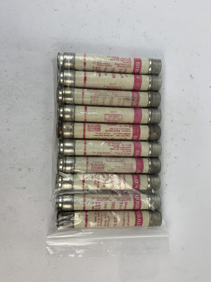 Gould Shawmut Tri-Onic TRS2-8/10R 2 8/10A 600V Fuse "Lot of 10"