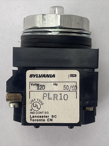 SYLVANIA CLARK BUL. 100T PLR10 PILOT LIGHT 120V 50/60HZ