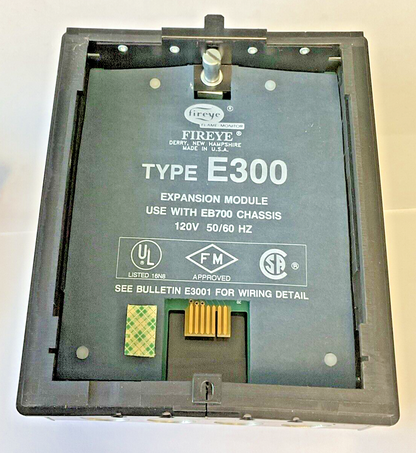 FIREYE FLAME MONITOR E300 EXPANSION MODULE 120V 50/60HZ