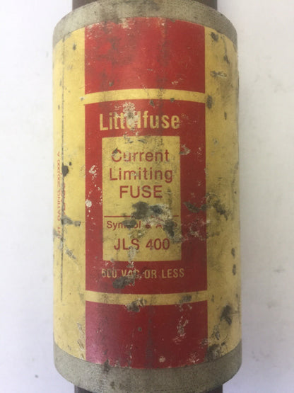 LITTELFUSE JLS400 CURRENT LIMITING FUSE 400 AMPS 600 VAC