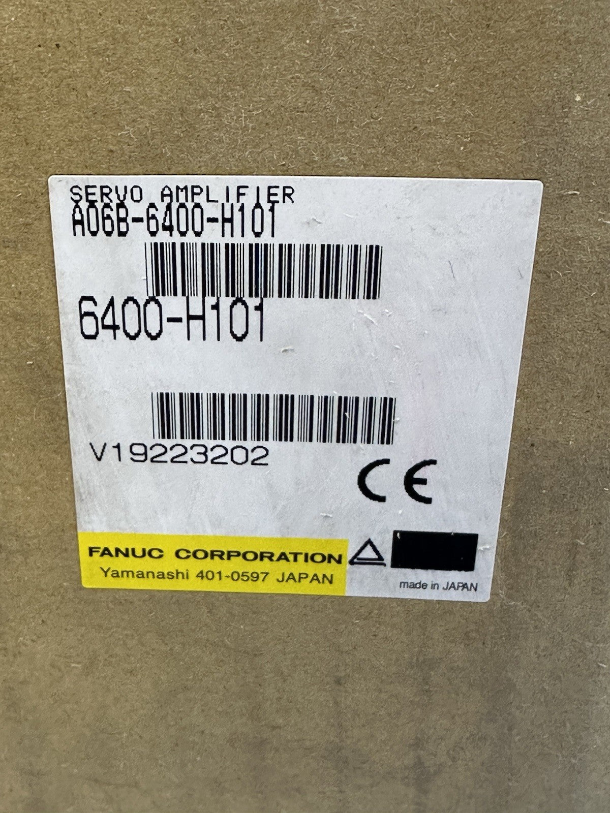 FANUC A06B-6400-H101 Servo Drive Amplifier A06B6400H101