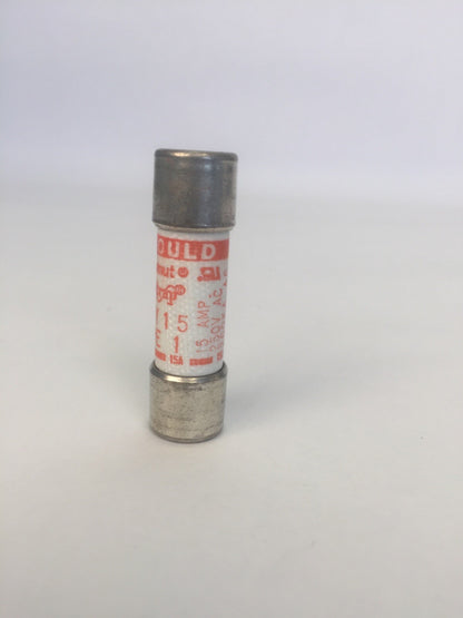 GOULD SHAWMUT AMP-TRAP A2Y15 FUSE 15AMP 250VAC 500VDC (LOT OF 5)
