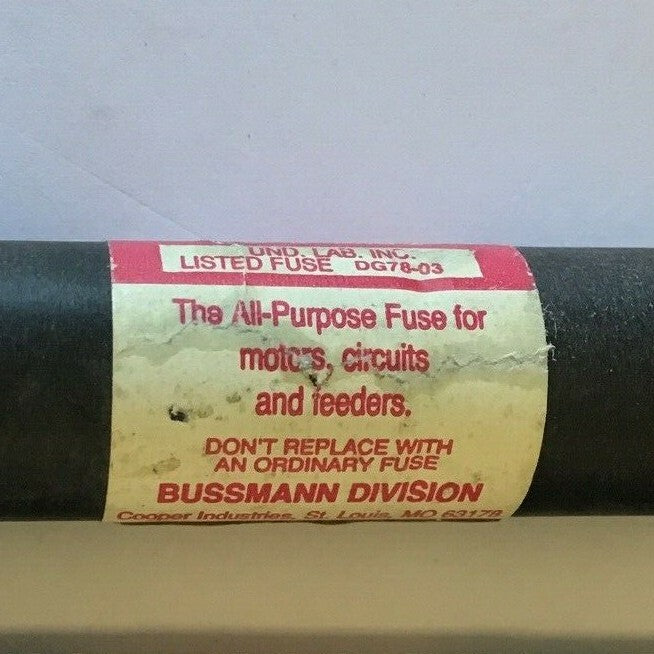 FUSETRON FRS-R-3 DUAL ELEMENT TIME DELAY CLASS RK5  600VAC 3A***LOTOF3***