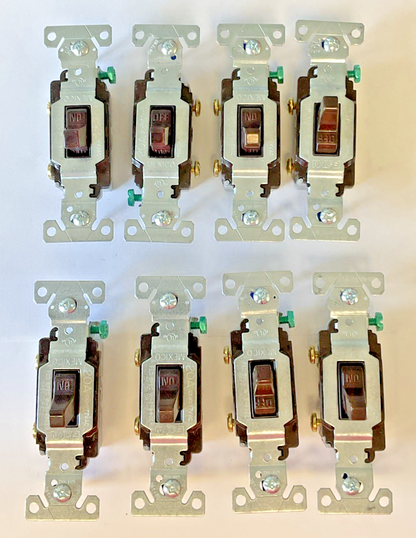 EATON CS120B TOGGLE SWTICH 20A 120/277VAC ****LOTOF8****