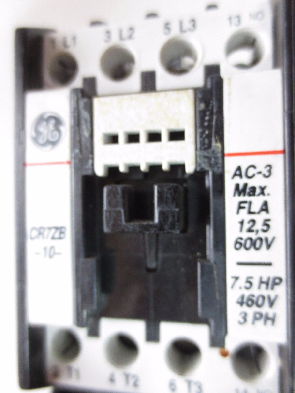 GE CR7ZB CONTACTOR + CR7G1WL OVERLOAD RELAY