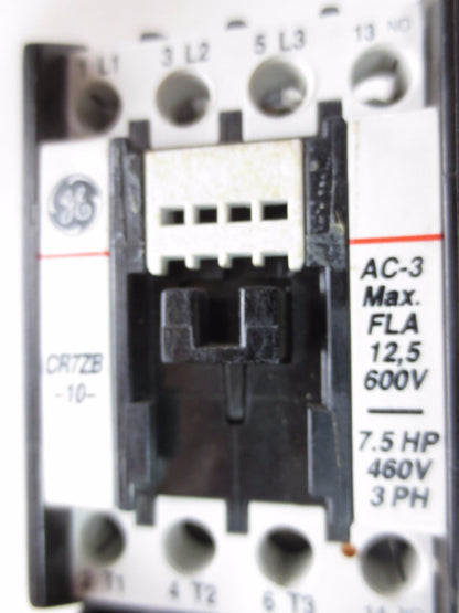 GE CR7ZB CONTACTOR + CR7G1WL OVERLOAD RELAY