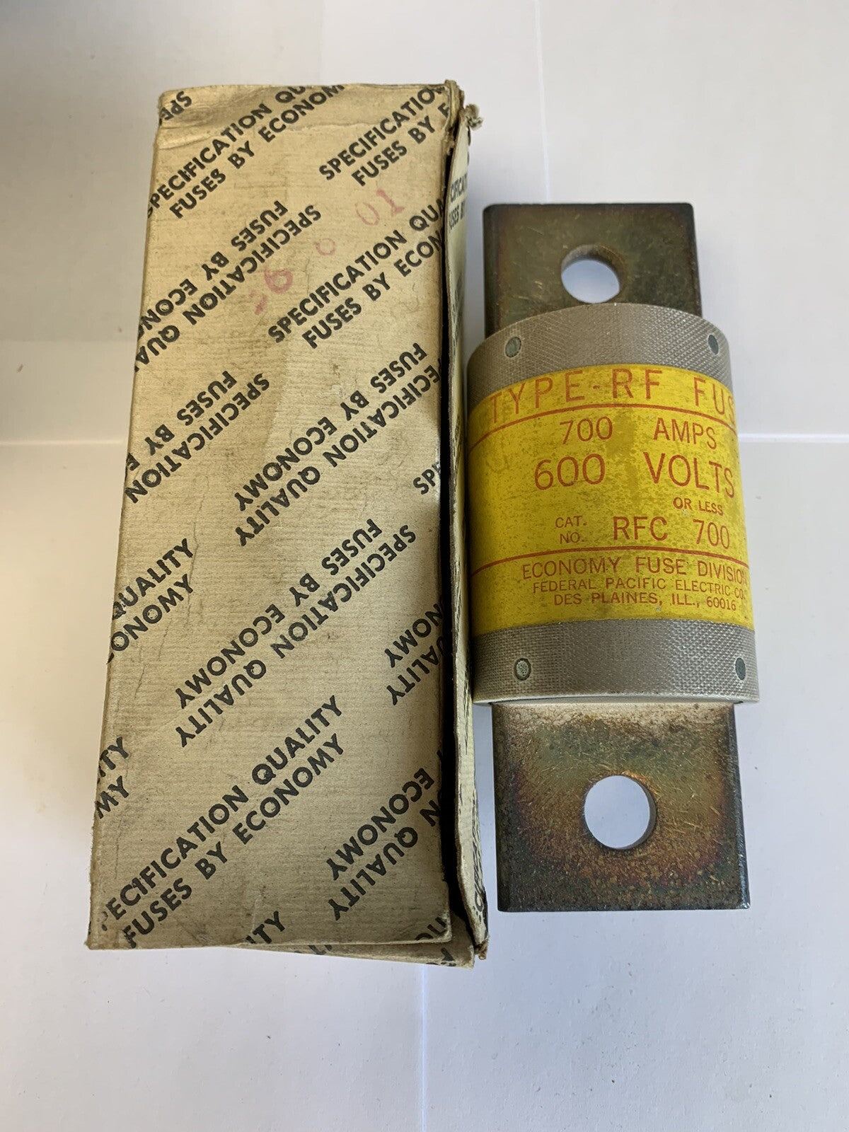 Economy Fuse RFC700 700A 600V Type-RF Fuse