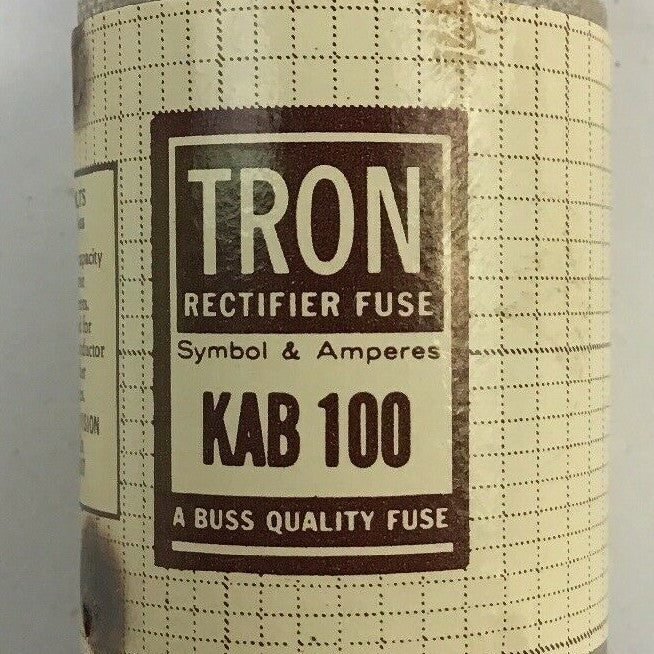TRON KAB 100 RECTIFIER FUSE 250VAC ****LOTOF9****
