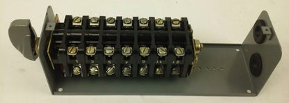 ALLEN BRADLEY H609083-2 ROTARY PILOT SWITCH, SIZE 10, 25A, H609083/2, BUL. 806