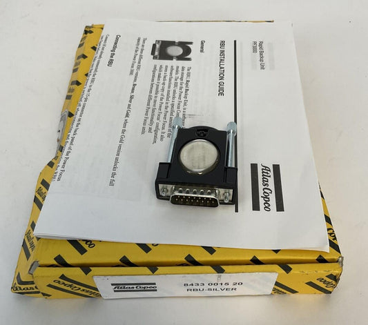 ATLAS COPCO 8433 0015 20 RBU-SILVER RAPID BACKUP UNIT
