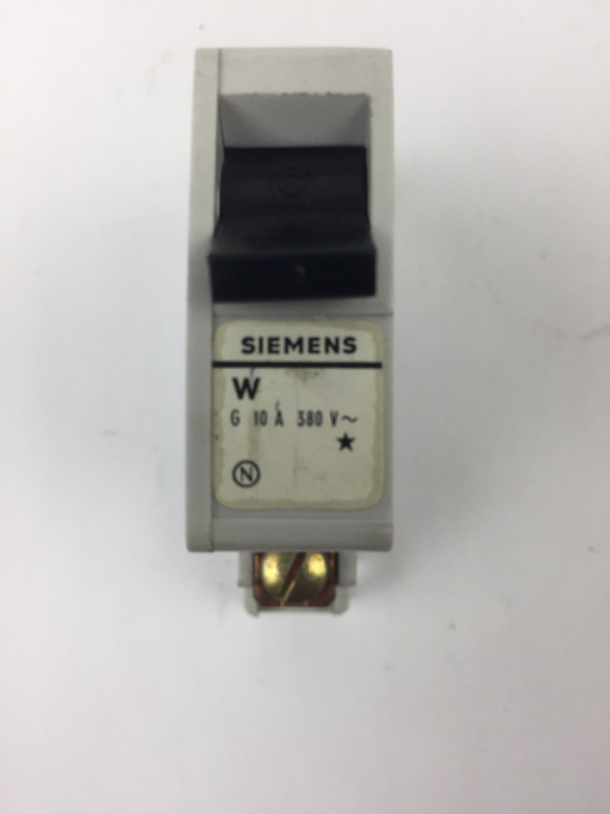 SIEMENS W G 10 A 380 V CIRCUIT BREAKER