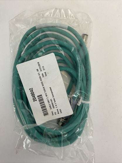TURCK RSSD RSSD 411-4M EURO FAST CORDSET CABLE U-02484