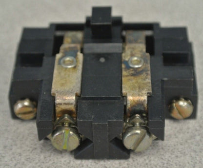ALLEN-BRADLEY 595-A34 AUXILIARY CONTACT / 1 NO 1 NC / for SIZES 3-4 O/L RELAY