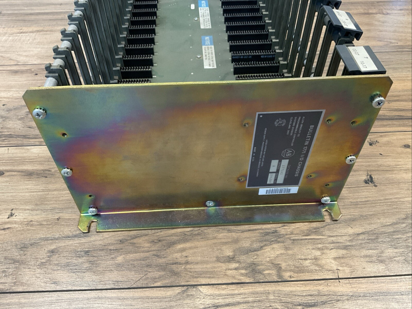 ALLEN BRADLEY 1771AD BULLETIN 1771 I/O CHASSIS SER A