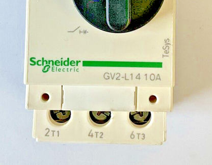 SCHNEIDER ELECTRIC GV2-L14 MANULA MOTOR STARTER 10 480VAC