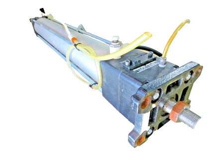 SMC CDLAFN100-700-D-X1US PNEUMATIC CYLINDER 145 PSI MAX PRESSURE 1.0 MPa